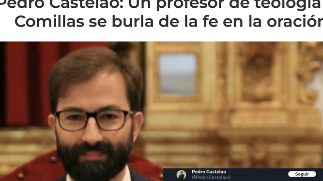 Infovaticana, contra Pedro Castelao