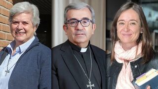 María José Tuñón, Luis Argüello y Estela Aldave