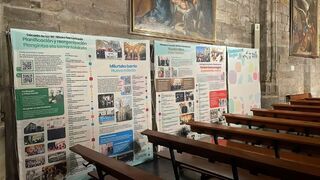 Exposición del 75 aniversario en la basílica de Begoña