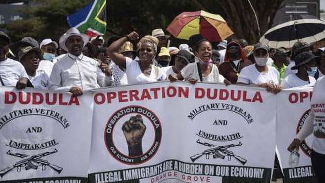 Operación Dudula para la expulsión de migrantes en Suráfrica