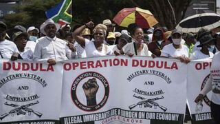 Operación Dudula para la expulsión de migrantes en Suráfrica