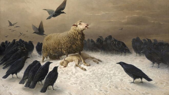 Angustia. August Friedrich Schenck.