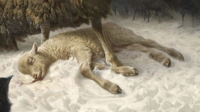 Angustia, detalle. August Friedrich Schenck