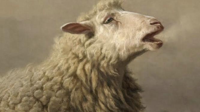 Angustia. detalle. August Friedrich Schenck