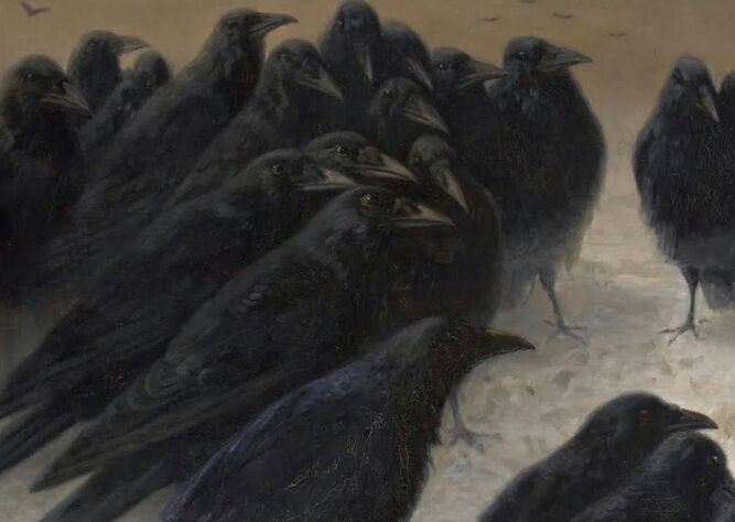 Angustia. detalle. August Friedrich Schenck