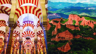 La Mezquita de Córdoba y las Médulas