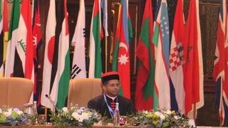 Cardenal George Jacob Koovakad en la cumbre  Internacional de Líderes Religiosos en Kuala Lumpur, Malasia