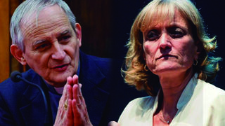 Cardenal Zuppi y Noemi di Segni