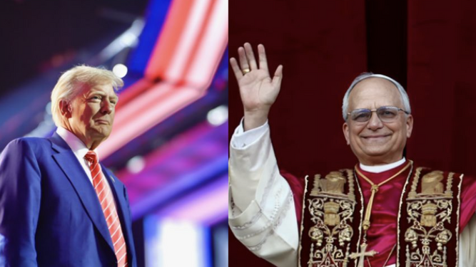 León XIV y Trump