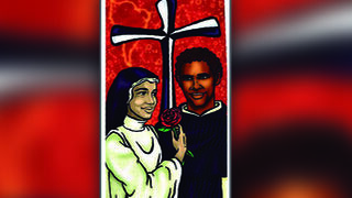 Santa Rosa de Lima y san Martín de Porres