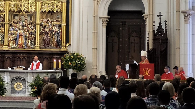 Argüello, en la misa de apertura del curso en Comillas