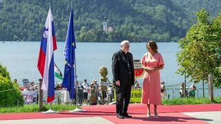 El arzobispo Gallagher en el Foro Estratégico de Bled, en Eslovenia