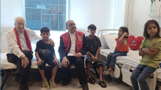 Padre Ángel y Padre Carlos en Jordania