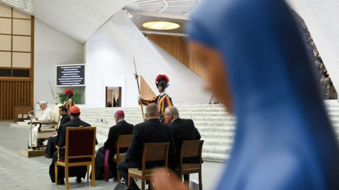 El Papa, en su discurso a los mariólogos