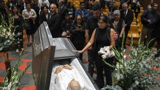 Velatorio de José María Tojeira en Guatemala