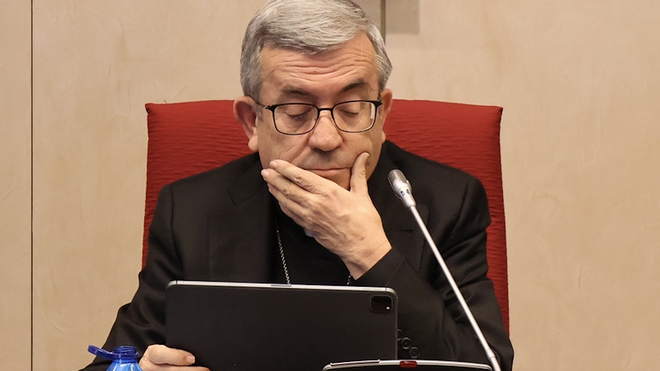 Luis Argüello, presidente de la Conferencia Episcopal