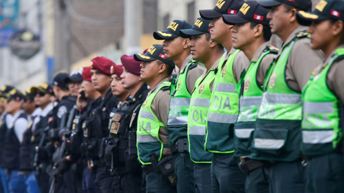 Policia peruana