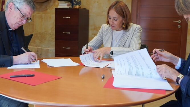 Firma del convenio