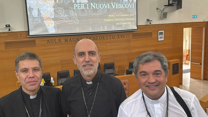 Obispos catalanes en Roma asisten al curso de formación de nuevos obispos