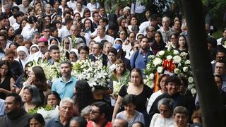 Funeral de José María Tojeira en El Salvador