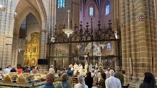 Misa en Pamplona en el Jubileo de los arquitectos