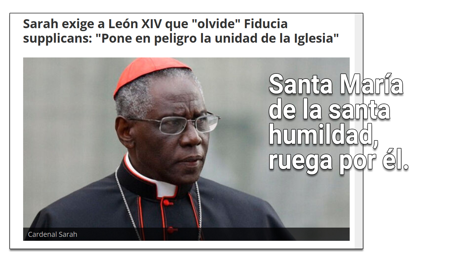SANTA MARÍA DE LA HUMILDAD