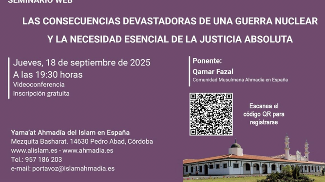 seminario web ahmadí