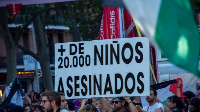 No olvidemos a los niños palestinos