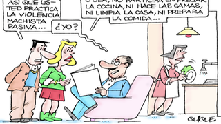 Violencia machista pasiva