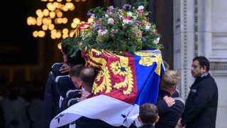 Féretro de la duquesa de Kent