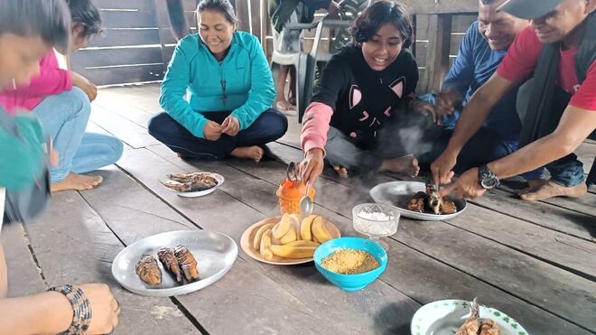 Compartir en San José de Yanayacu