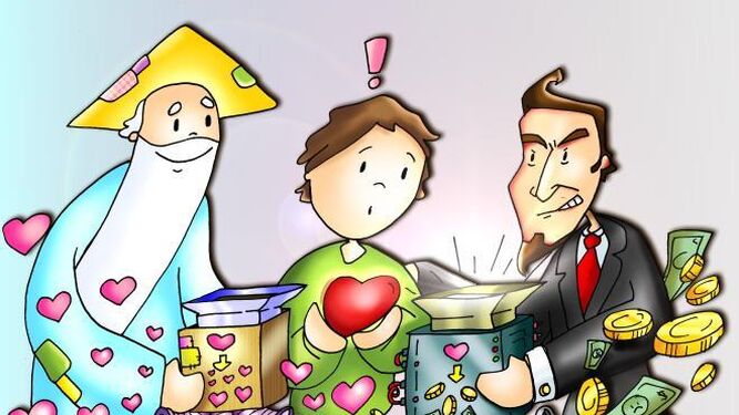"No pueden ustedes servir a Dios y al dinero"