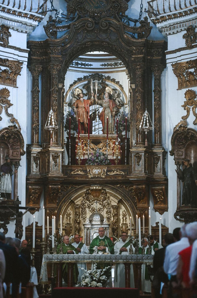 Retablo Santos Patrones