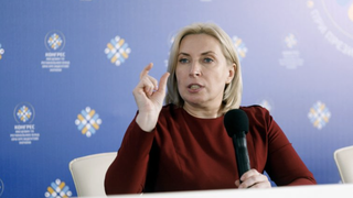 Iryna Vereshchuk, viceprimera ministra de Ucrania