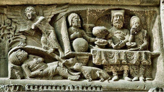 El abismo entre el rico epulón y Lázaro