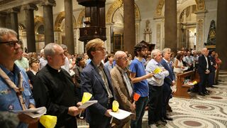 Vigilia por la paz en Sant'Egidio