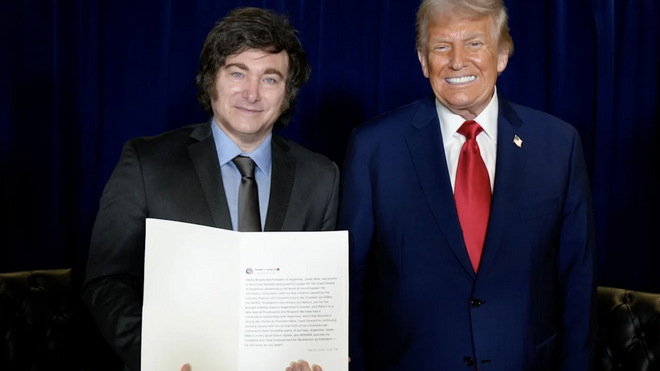 Milei y Trump