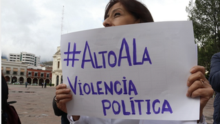 La violencia política