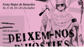 Cartel de las fiestas de Banyoles