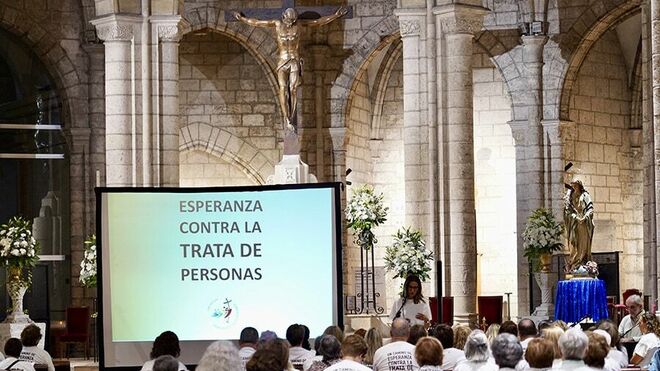 Inicio de la ruta en la Iglesia de Santa Catalina (A.Sáiz / Medios Comunicación Arzobispado Valencia