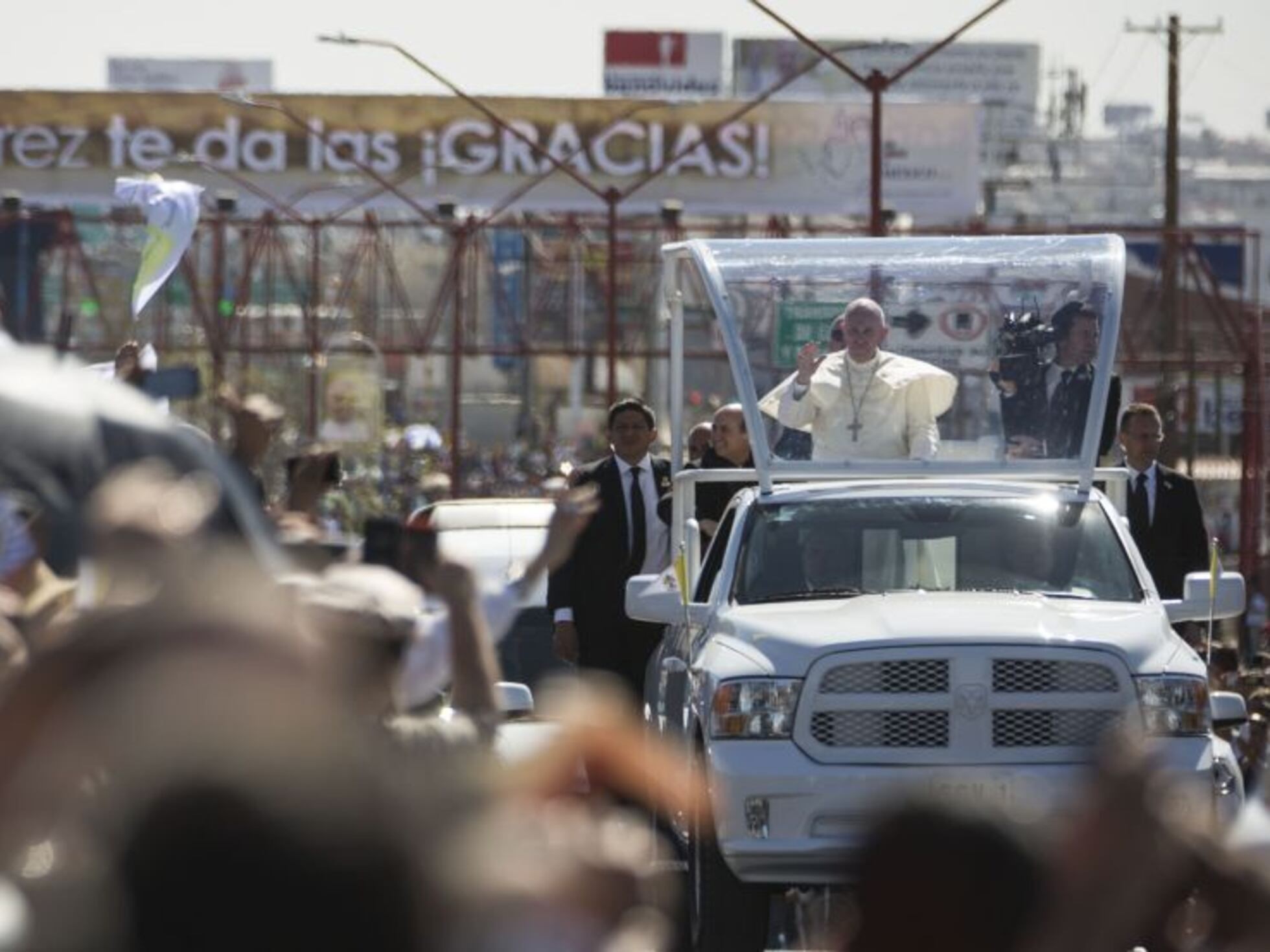 visita del papa Francisco a Ciudad Juarez
