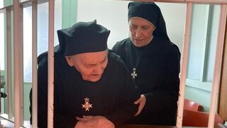 Fallece Sor Isabel a los 97 años, una de las dos únicas religiosas de la Orden de Malta en el monasterio de Salinas de Añana