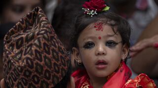 Arya Tara Shakya, la nueva "diosa viviente" de Nepal