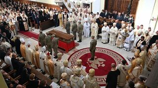 Funeral del cardenal Lucian Mureşan en Rumanía