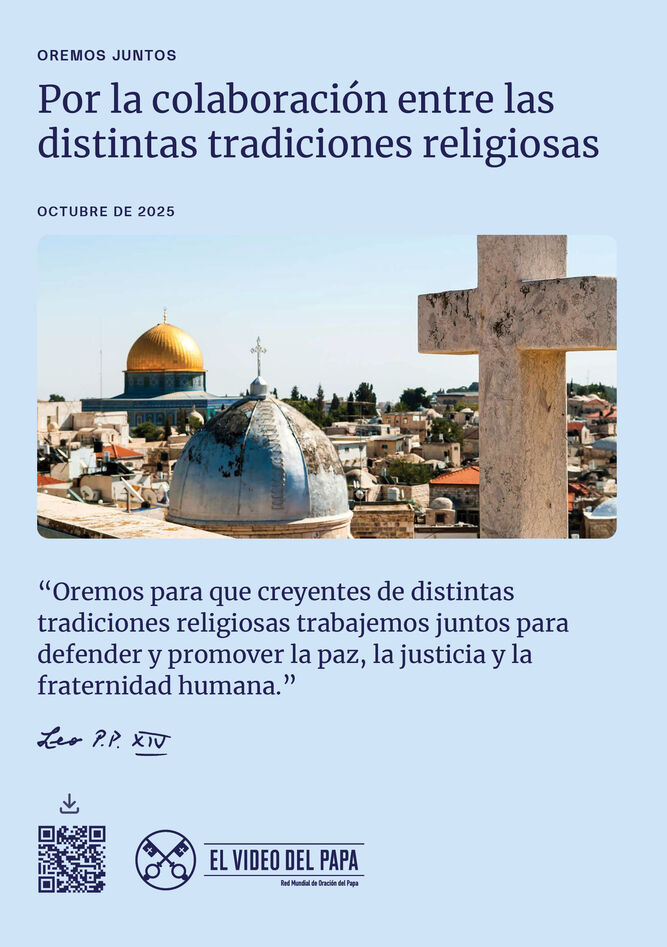 Por la colaboración entre las distintas tradiciones religiosas