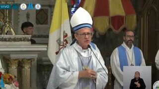 Arzobispo García Cuerva en Luján