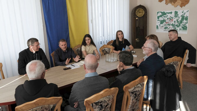 Drohobich. Ayuntamiento Visita SanJuand de Dios España