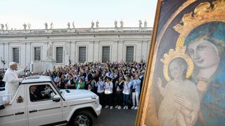 El Papa, con los católicos croatas