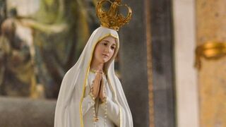 Imagen original de la Virgen de Fátima