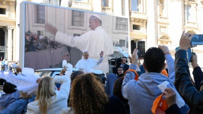 El Papa, en la audiencia de hoy